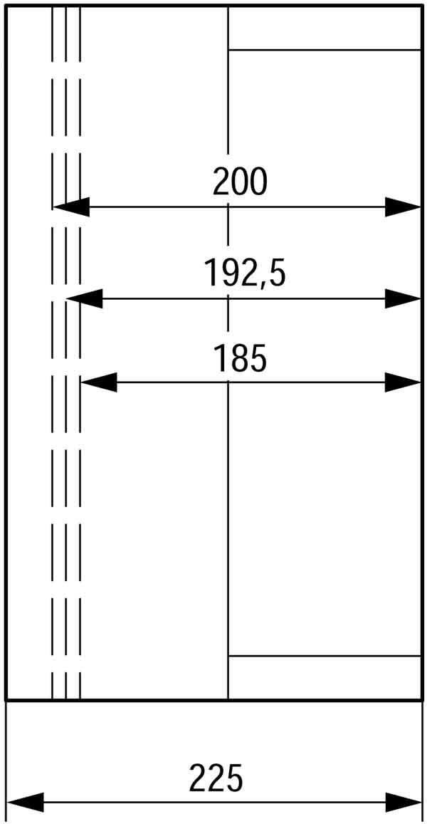 Einzelgehäuse CI44E-200 Einzelgehäuse CI44E-200