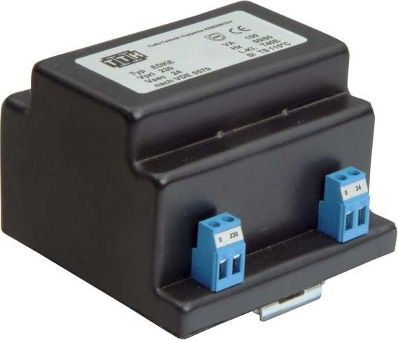Trafo für Normschiene EDKE 100VA 230/24V Trafo für Normschiene EDKE 100VA 230/24V