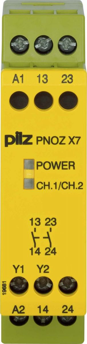 Not-Aus-Schaltgerät PNOZ X7 #774059 Not-Aus-Schaltgerät PNOZ X7 #774059