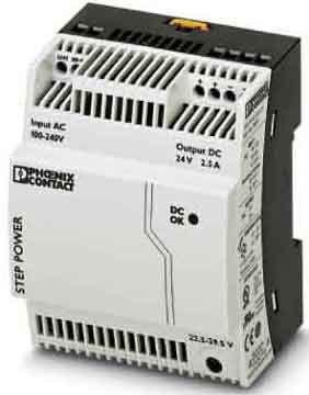 Stromversorgung STEP-PS 24VDC 2,5A Stromversorgung STEP-PS 24VDC 2,5A
