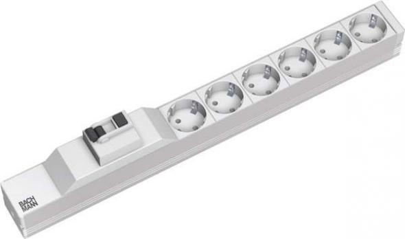 19Zoll Steckdosenleiste 6f Schuko 333.411 19Zoll Steckdosenleiste 6f Schuko 333.411