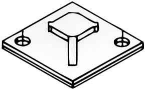 Befestigungssockel TC 5344 AR Befestigungssockel TC 5344 AR