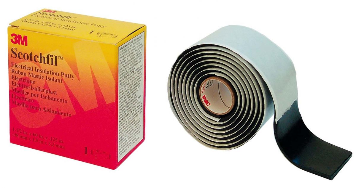 Isolierband ScotchFil 38x1,5sw Isolierband ScotchFil 38x1,5sw