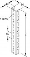 Profil U 6040/3000 F