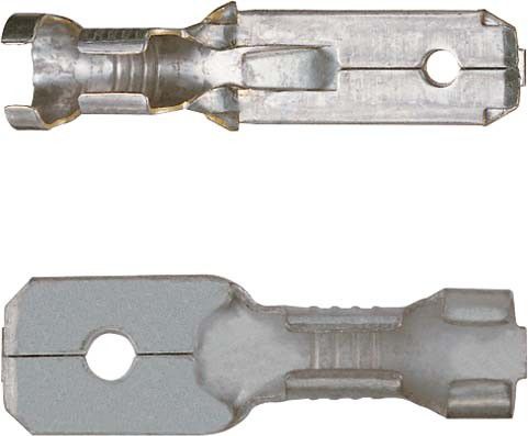 Flachstecker 0,50 - 1,00 mm² 0,80 x 6,30 mm 2220