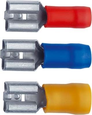 Flachsteckhülse 0,50 - 1,00 mm² rot 0,80 x 6,30 mm 720/BZ Flachsteckhülse 0,50 - 1,00 mm² rot 0,80 x 6,30 mm 720/BZ