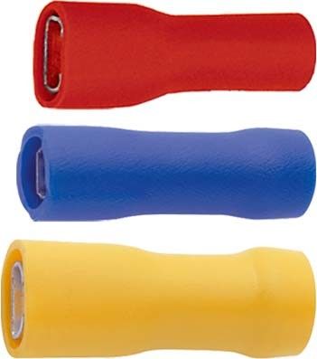 Flachsteckhülse 0,50 - 1,00 mm² rot 0,80 x 2,80 mm 820/1AV