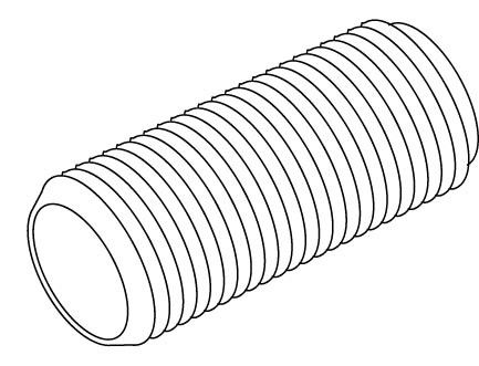 Gewinderöhrchen 182/40 Gewinderöhrchen 182/40