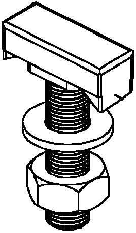 Hakenkopfschraube HK 510/40 Hakenkopfschraube HK 510/40
