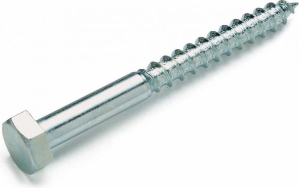 Sechskantholzschraube 8x80 - 19 0224 Sechskantholzschraube 8x80 - 19 0224