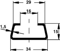 Ankerschiene 2975/2 FO
