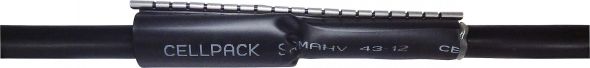 Warmschrumpf-Manschette SRMAHV 93-26/250 sw Warmschrumpf-Manschette SRMAHV 93-26/250 sw