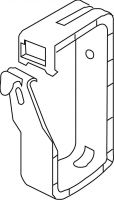 Sammelhalter 712/1 f. bis zu 15 Kabel