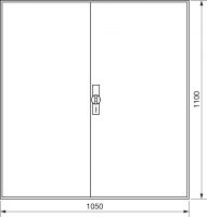 Zählerschrank universZ ZB34ES 1100x1050x160 IP44