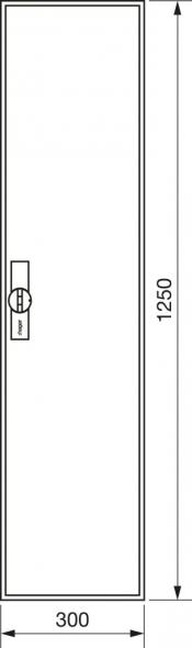Zählerschrank universZ ZB41S 1250x300x205 IP44