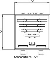 Wandlerschrank E550/550 D1-W AVACON