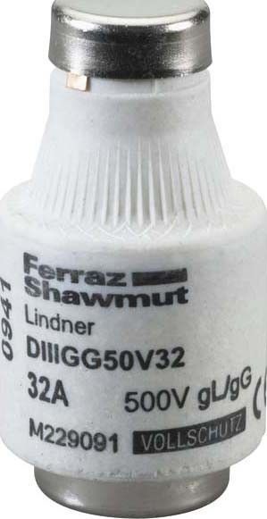 Diazed Sicherungseinsatz DIII 63A