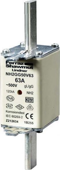 NH-ZERO-Sicherungseinsatz 1B269. NH-ZERO-Sicherungseinsatz 1B269.