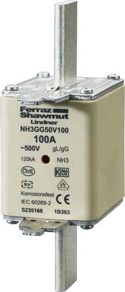NH-Sicherung NH3 125A gl/gG