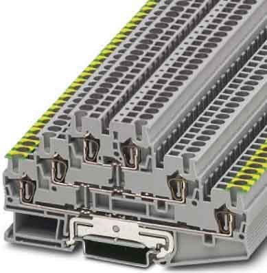 Dreistock-Klemme ST 2,5-PE/L/L Dreistock-Klemme ST 2,5-PE/L/L