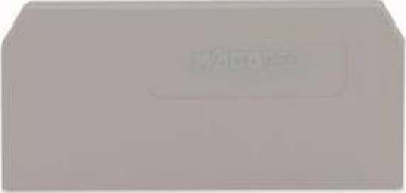 Abschluß-und Zwischenplatte 280-308 bis 2,5mm² grau Abschluß-und Zwischenplatte 280-308 bis 2,5mm² grau