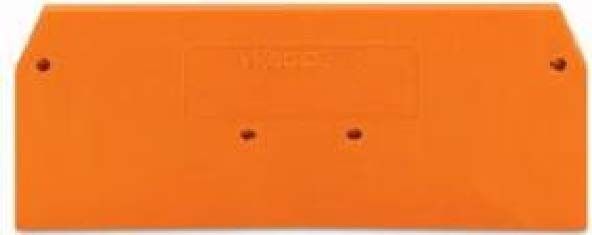 Abschluss-/Zwischenplatte 280-326 f. 3L orange
