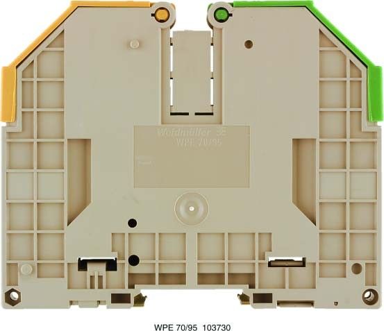 Schutzleiterklemme WPE 70N/35 Schutzleiterklemme WPE 70N/35