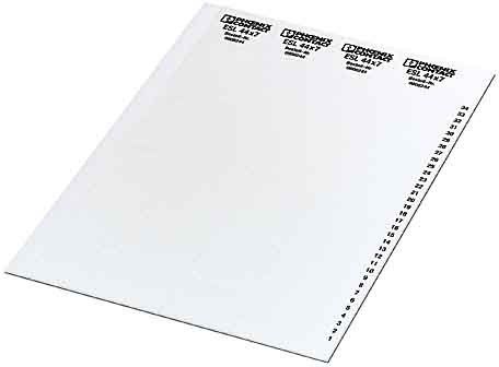 Einsteckstreifen ESL 29x8 0808257