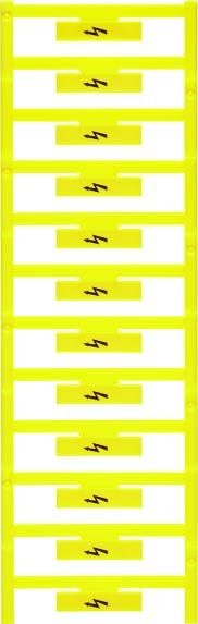 Klemmenmarkierer WAD 8 MC B GE/SW