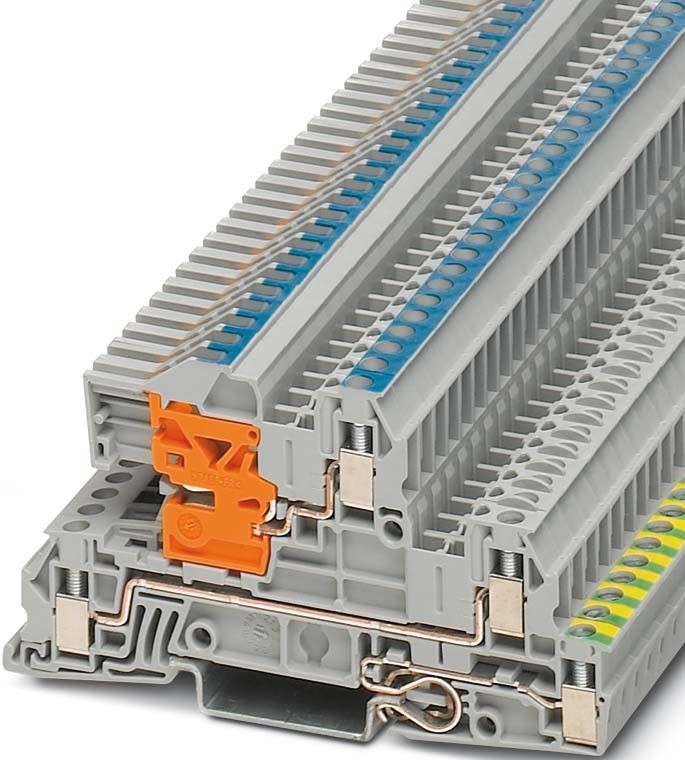 Installationsetagenklemme UTI 2,5-PE/L/NT Installationsetagenklemme UTI 2,5-PE/L/NT