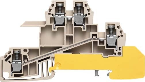 Verteilerklemme WDL 2.5/S/L/L/PE Verteilerklemme WDL 2.5/S/L/L/PE