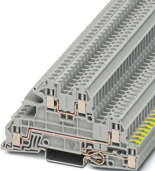 Installationsetagenklemme UTI 2,5-PE/L/L Installationsetagenklemme UTI 2,5-PE/L/L