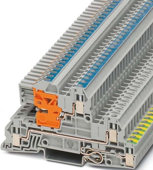 Installationsetagenklemme UTI 2,5-PE/L/NT Installationsetagenklemme UTI 2,5-PE/L/NT