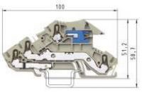 Installationsklemme WKIS 2,5 NT-D-SL