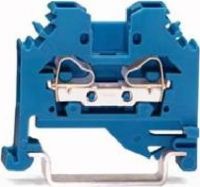 2-Leiter-Durchgangsklemme 281-104 bis 4mm² blau