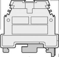Klemme M 16/12.P gn-ge