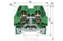 WKI 10 SL 35/V0 SCHUTZLEITERKLEMME