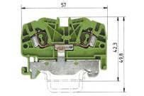 Schutzleiterklemme WKF 4 SL 35 V0