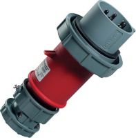 CEE Stecker PowerTOP 3853 5p 32A 400V rot