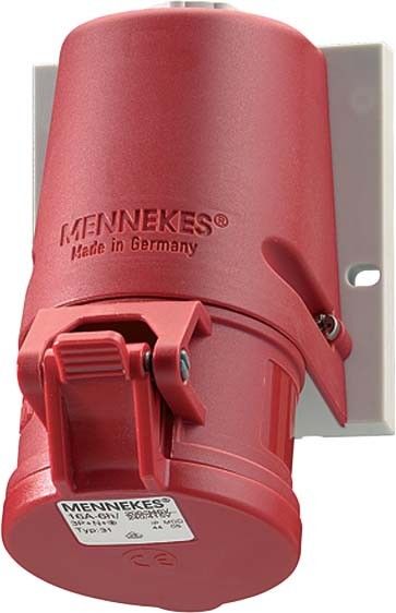 CEE Steckdose TwinCONTACT 32 5p 32A 400V rot