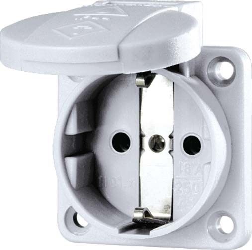 Schuko-Anbau-Steckdose 11030