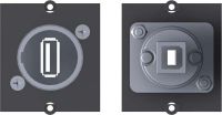 Rahmen 1xUSB 2.0 A/B 917.018