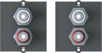Rahmen 1xCinch Stereo 917.022
