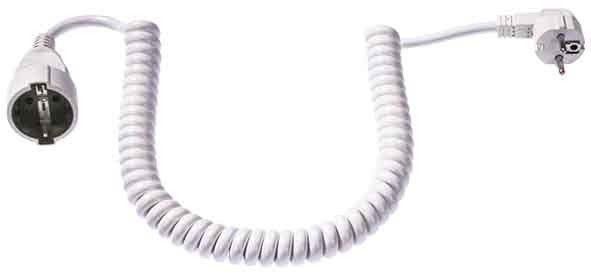 Schuko-Spiralverlängerung 672.281