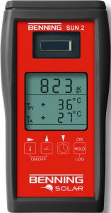Einstrahlungs- Temperaturmessgerät SUN2