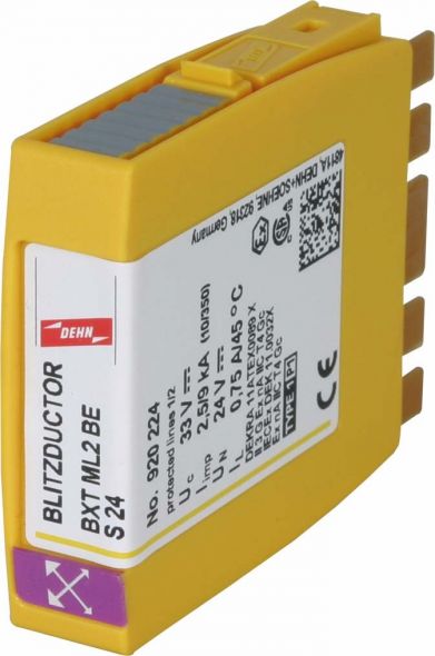 Kombi-Ableiter-Modul BXT ML2 BE S 24 Kombi-Ableiter-Modul BXT ML2 BE S 24