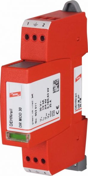ÜS-Ableiter DEHNrail DR M 2P 30 FM ÜS-Ableiter DEHNrail DR M 2P 30 FM