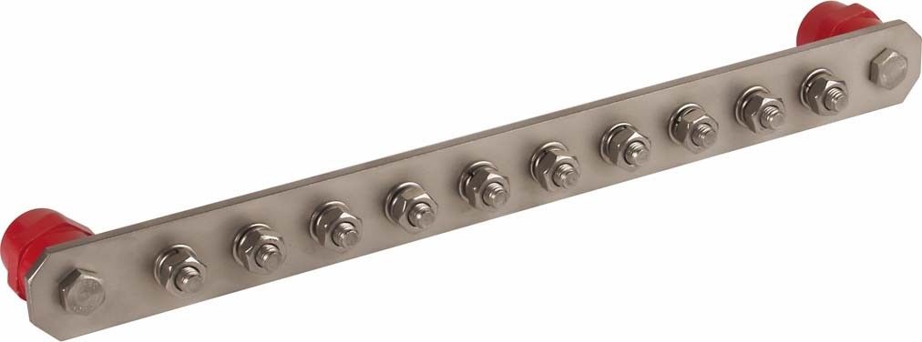 Potentialausgleichschiene PAS I 10AP M10 V2A