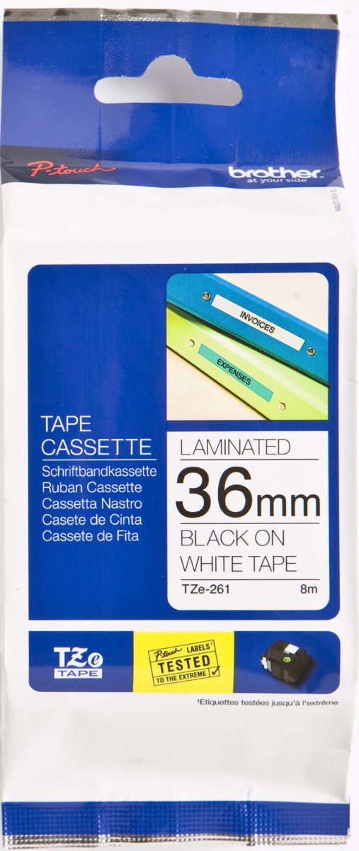 Schriftbandkassette TZe-261 Schriftbandkassette TZe-261