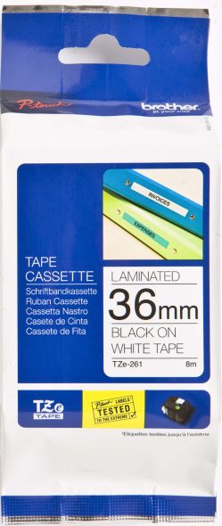 Schriftbandkassette TZe-261 Schriftbandkassette TZe-261